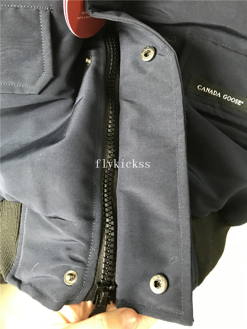 Winter Canada Goose Coat Navy Blue